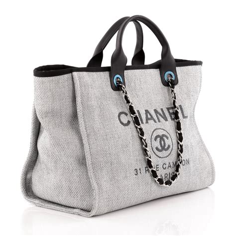 chanel canvas tote fake|chanel tote bag canvas price.